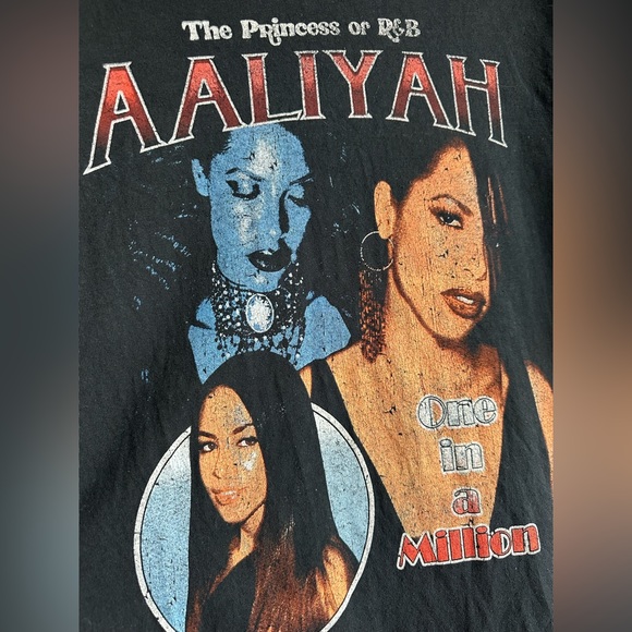 Aaliyah Rap Tee - Picture 3 of 4